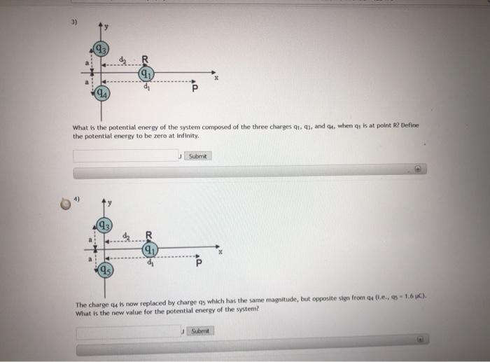 Solved A point charge 92 - +3.2 C is fixed at the origin of | Chegg.com
