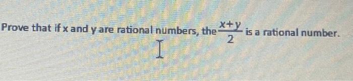 x y 2 is a rational number