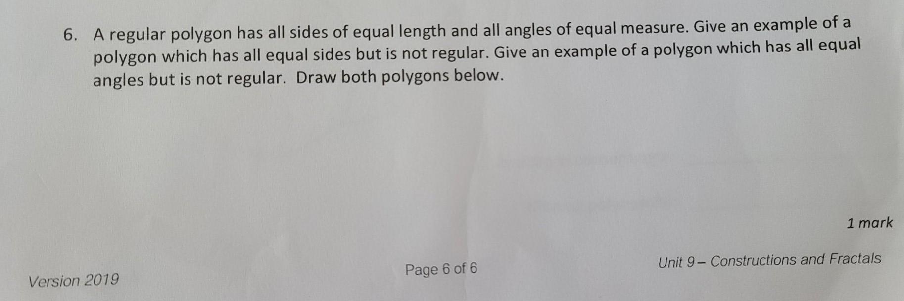 a polygon with three sides of equal length is called an