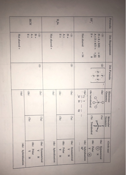 Teo2 Vespr Solved Molecular models: Lewis dor formula, VSEPR Theory and | Chegg.com