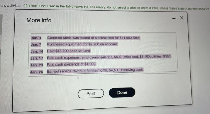 Solved Save = Homework Chapter 1 Ansignment Question, E1-50 | Chegg.com