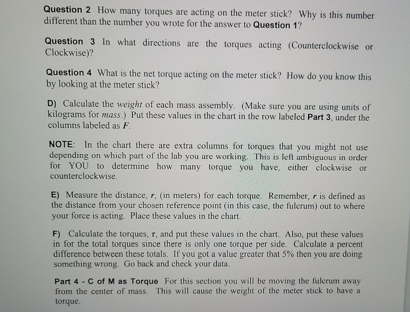 Have this physics lab with a few questions I need | Chegg.com
