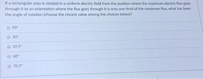 Solved Consider a uniform electric field in a region of | Chegg.com