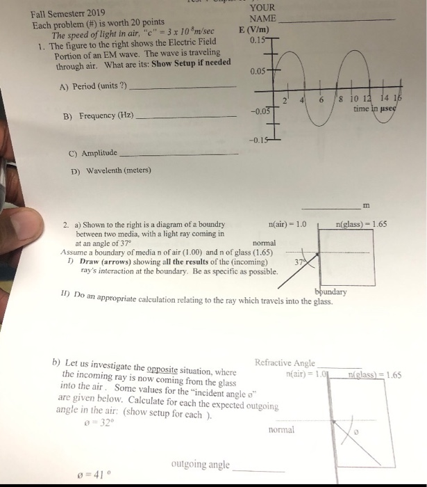 Solved The figure to the right shows the Electric Field | Chegg.com