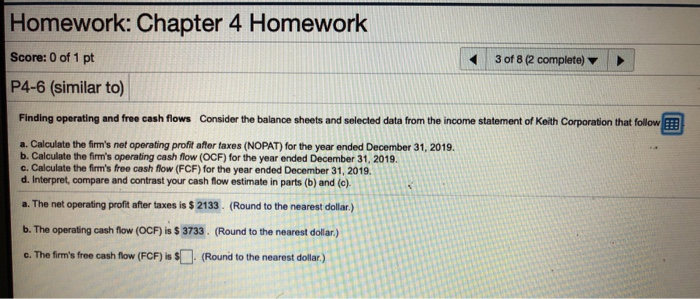 Solved Homework: Chapter 4 Homework Score: 0 of 1 pt 3 of 8 | Chegg.com