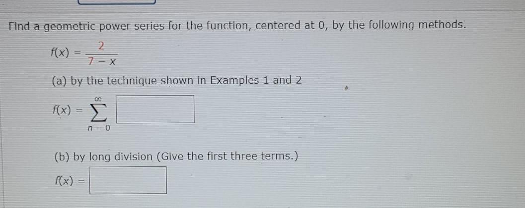 solved-find-a-geometric-power-series-for-the-function-chegg