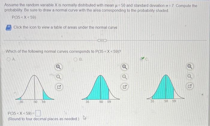 Solved Assume the random variable X is normally distributed | Chegg.com