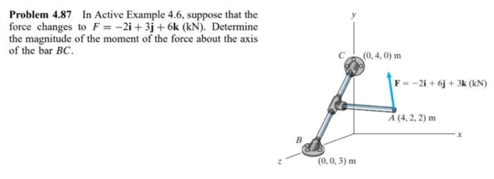 Solved Problem 4.87 In Active Example 4.6, suppose that the | Chegg.com