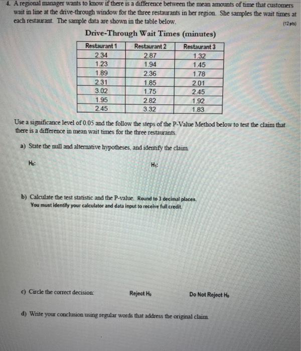 Solved Please answer all parts and show the work so I can | Chegg.com