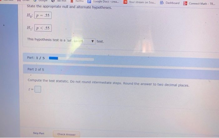 Solved Question 3 of 5 (1 point) Attempt 1 of 3 View | Chegg.com