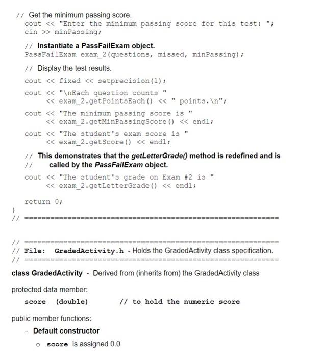 Solved HW_#8-b Multiple Inheritance Graded Activity | Chegg.com