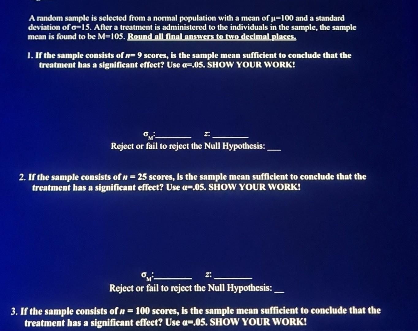 solved-a-random-sample-is-selected-from-a-normal-population-chegg