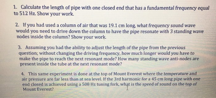 solved-1-calculate-the-length-of-pipe-with-one-closed-end-chegg