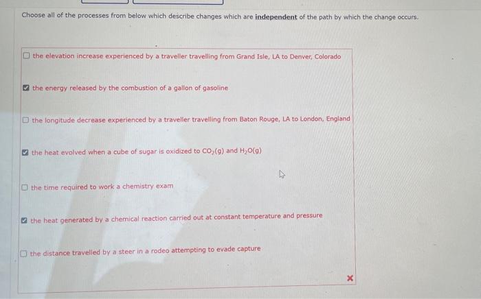 Solved Choose all of the processes from below which describe | Chegg.com