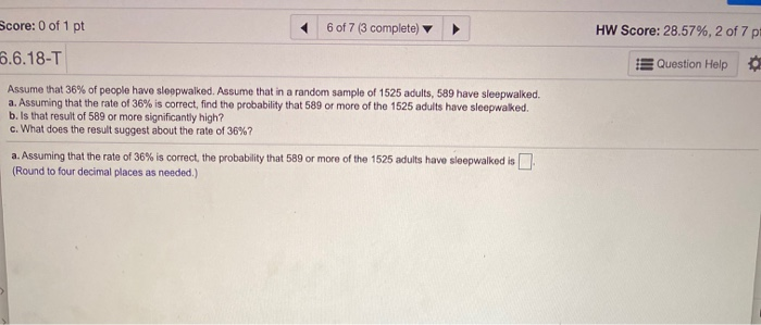 Homework Section 6 6the Probability Of Flu Symptoms Chegg 