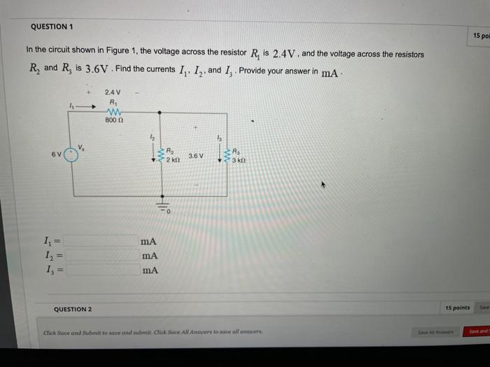 Solved QUESTION 9 In the circuit shown in Figure 6, the | Chegg.com