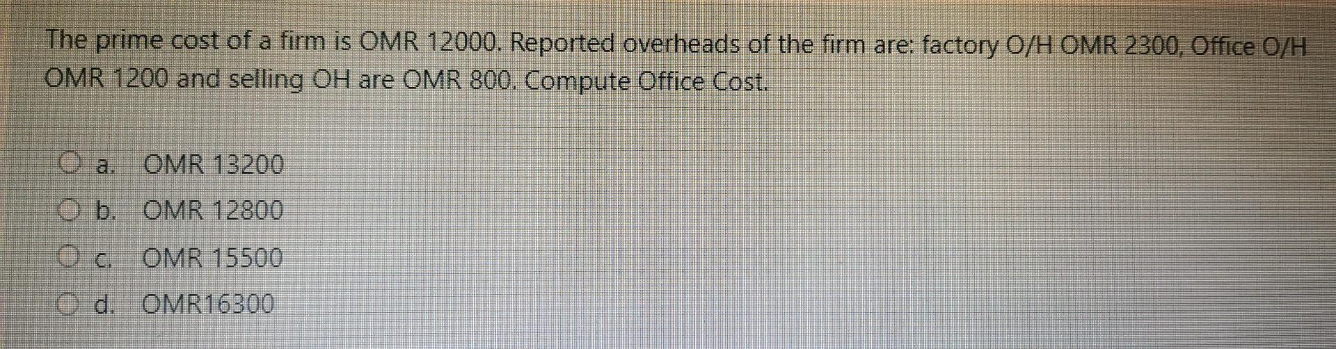 Solved Cost of each manufacturing process is ascertained