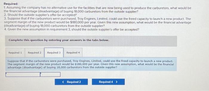 Solved Please help with Requirements 1, 2, 3 & 4 | Chegg.com
