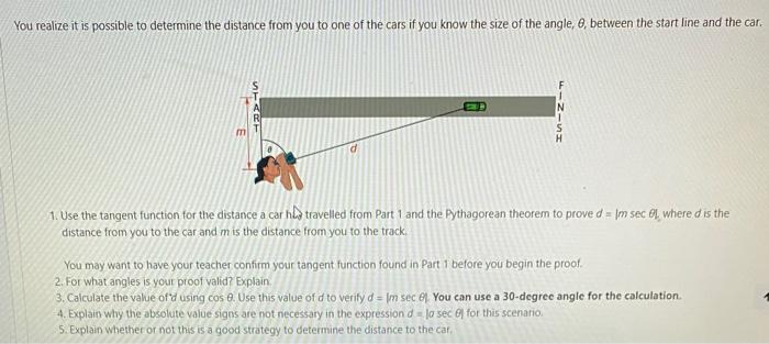Solved In a drag race, two cars race side by side down a | Chegg.com
