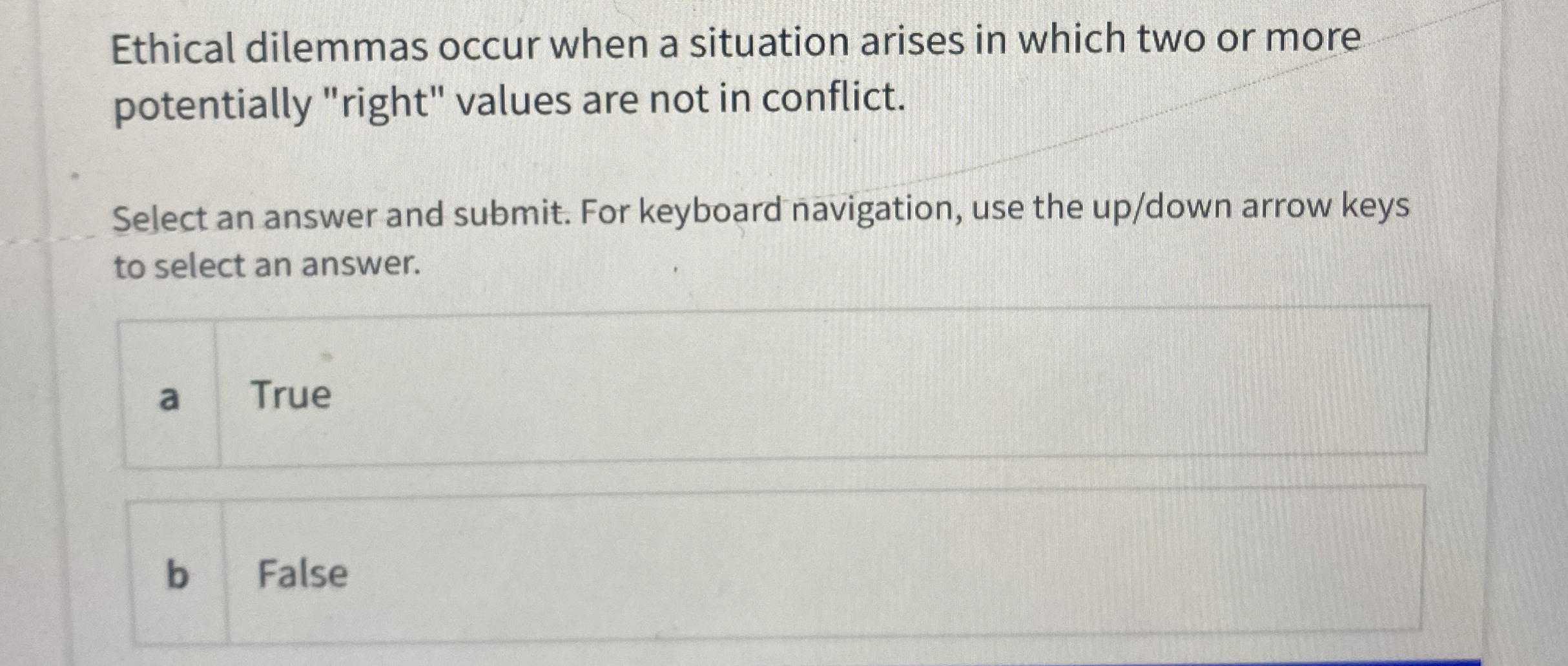 Solved Ethical dilemmas occur when a situation arises in | Chegg.com