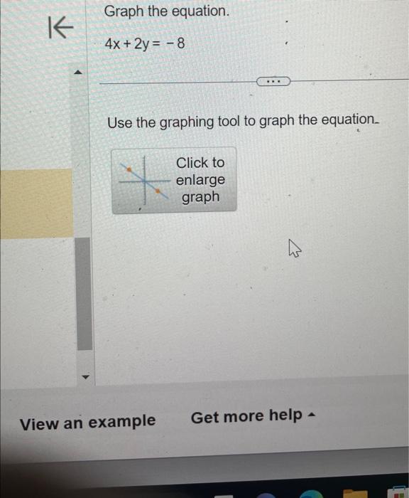 graph the equation y equals negative 4 x plus 5