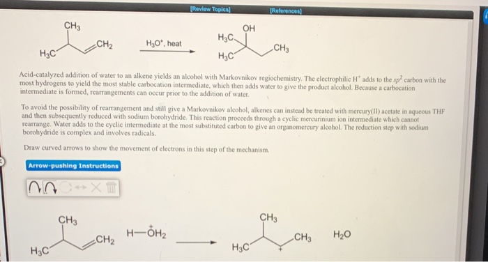 Solved Draw a structural formula for the alkene you would | Chegg.com