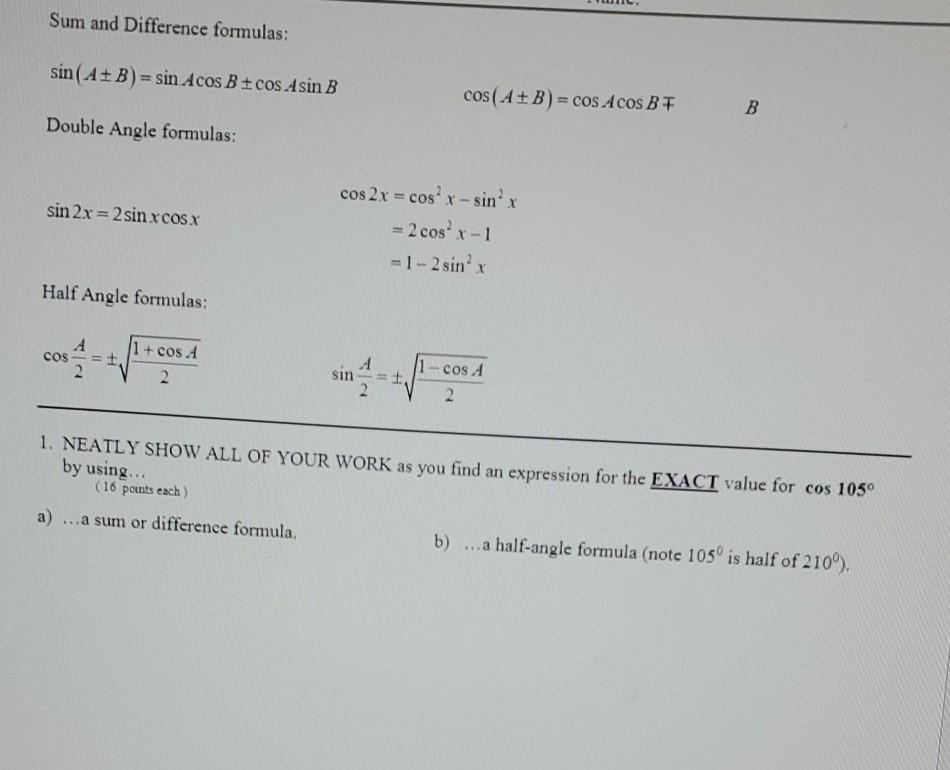 solved-sum-and-difference-formulas-sin-ab-sin-acos-b-cos-chegg