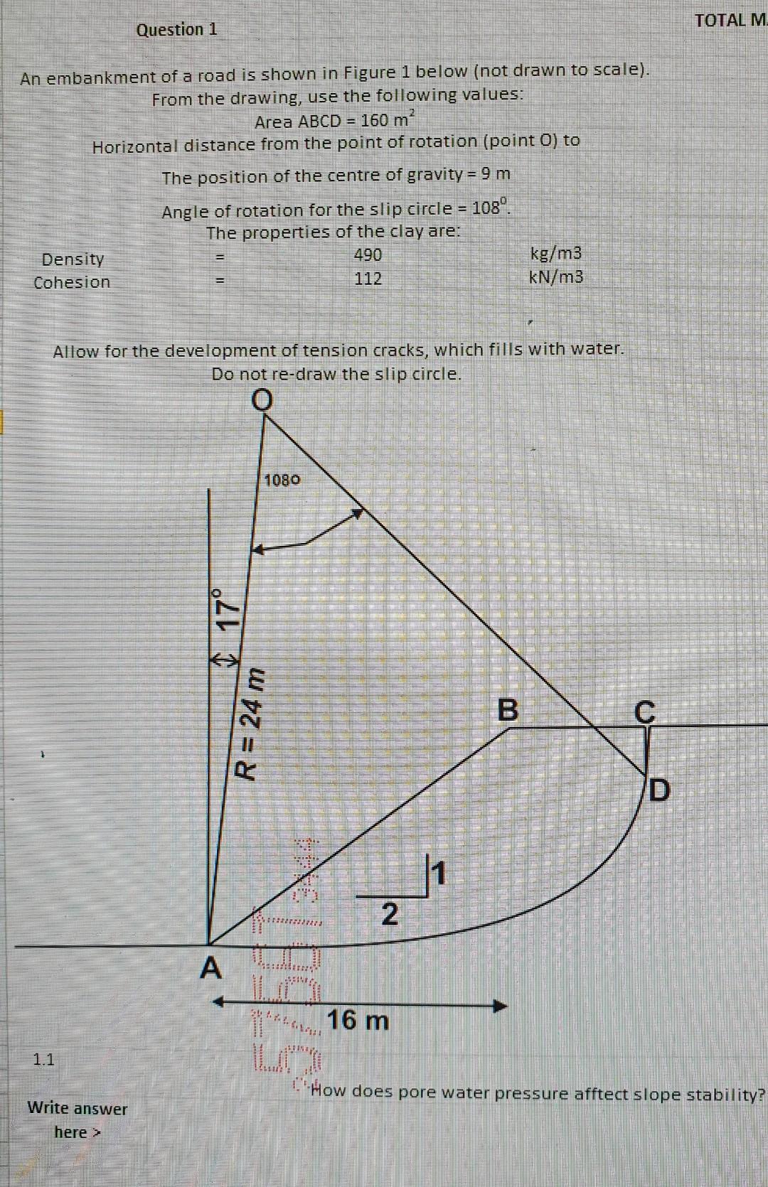 solved-total-m-question-1-an-embankment-of-a-road-is-shown-chegg