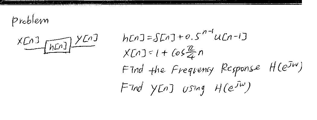 Solved H N S N 0 5n 1 U N 1 X N 1 Cos Pi Chegg Com