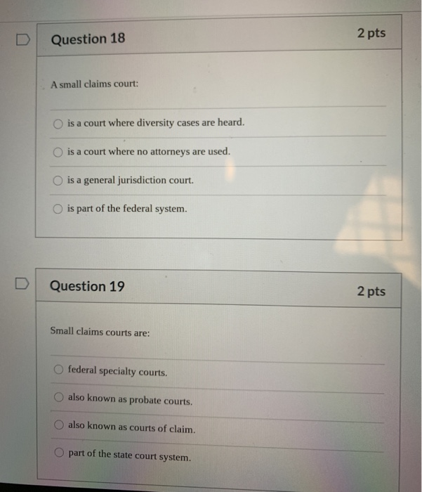 Question 10 2 pts Which of the following is not a | Chegg.com