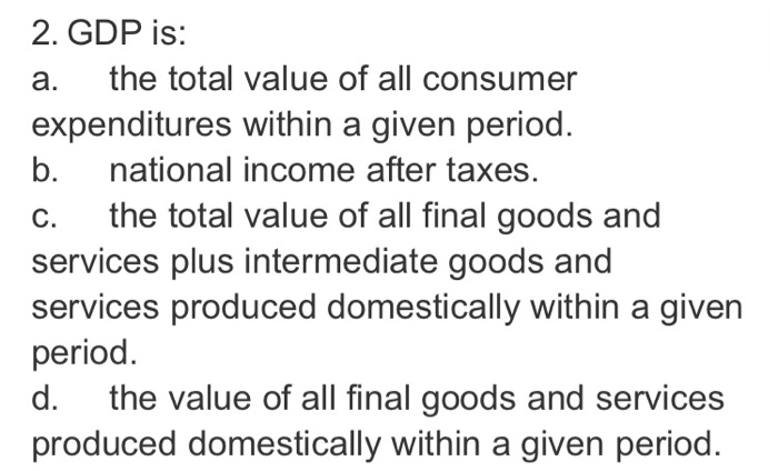 solved-1-which-of-the-following-are-not-included-in-gdp-a-chegg