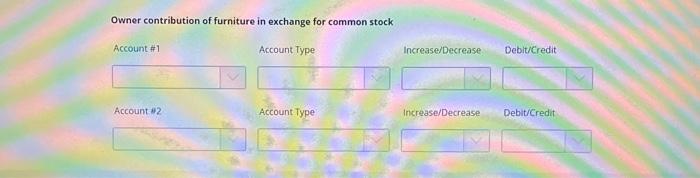 Solved Review the transactions and determine the accounts, | Chegg.com