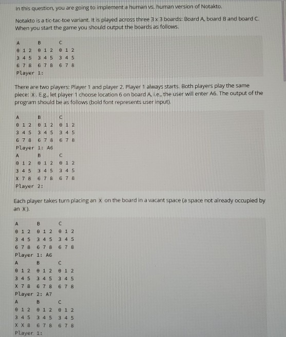 Solved In this question, you are going to implement a human | Chegg.com