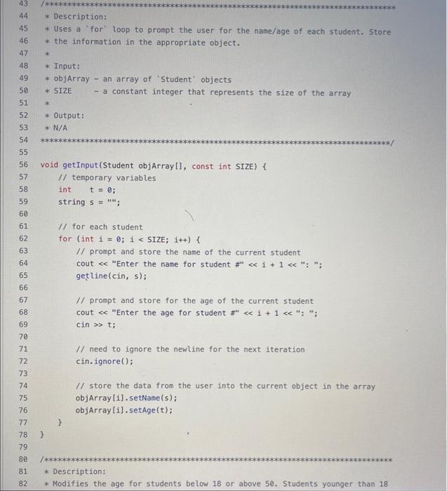 Solved I have provided the code and guidelines as well. | Chegg.com