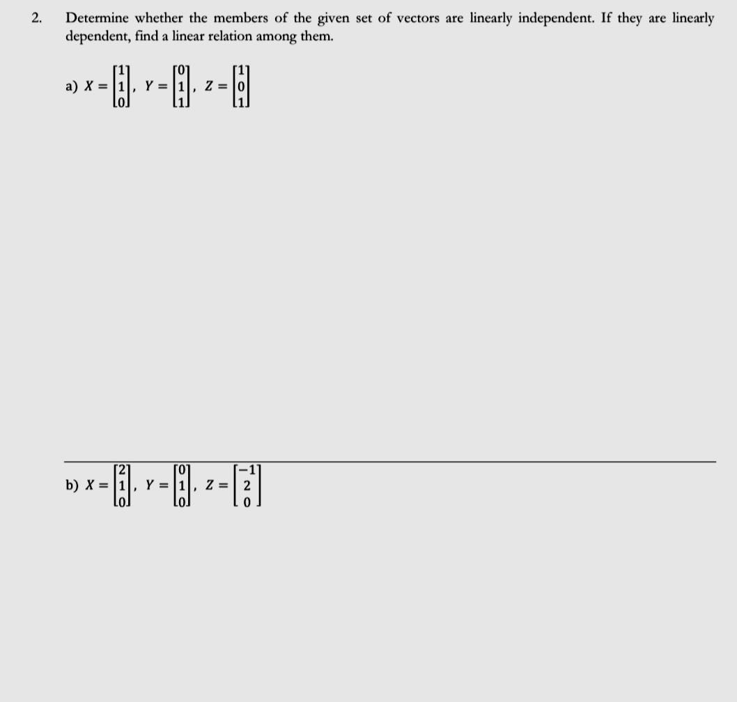 Solved Kindly Solve Both Parts. | Chegg.com