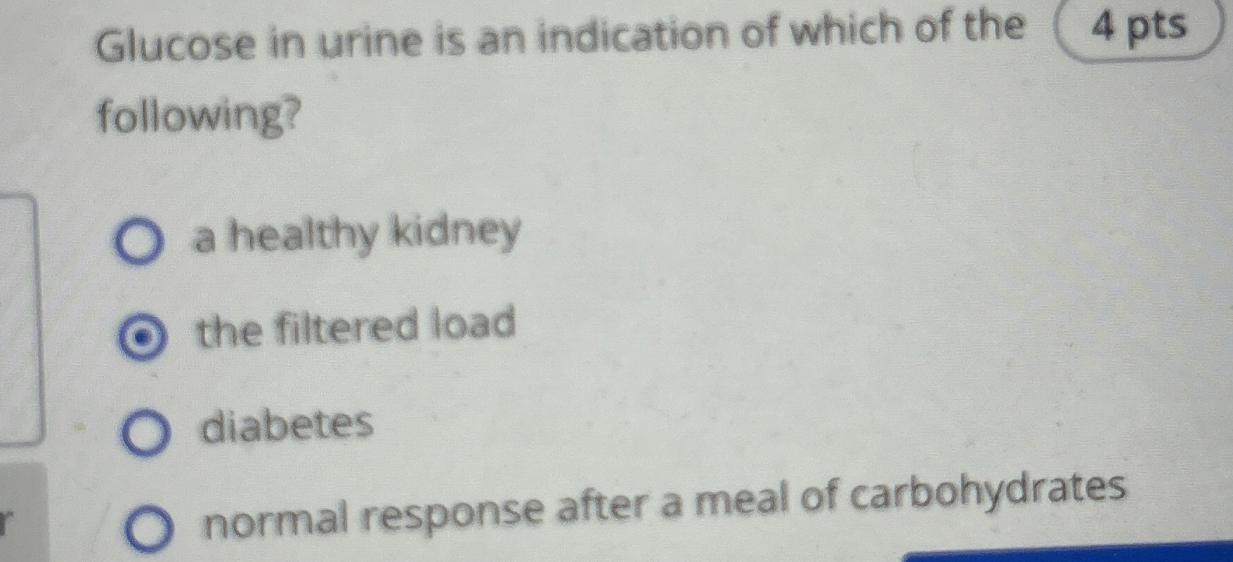 Solved Glucose in urine is an indication of which of