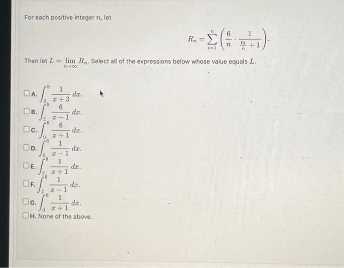 Solved For Each Positive Integer N Let 4466