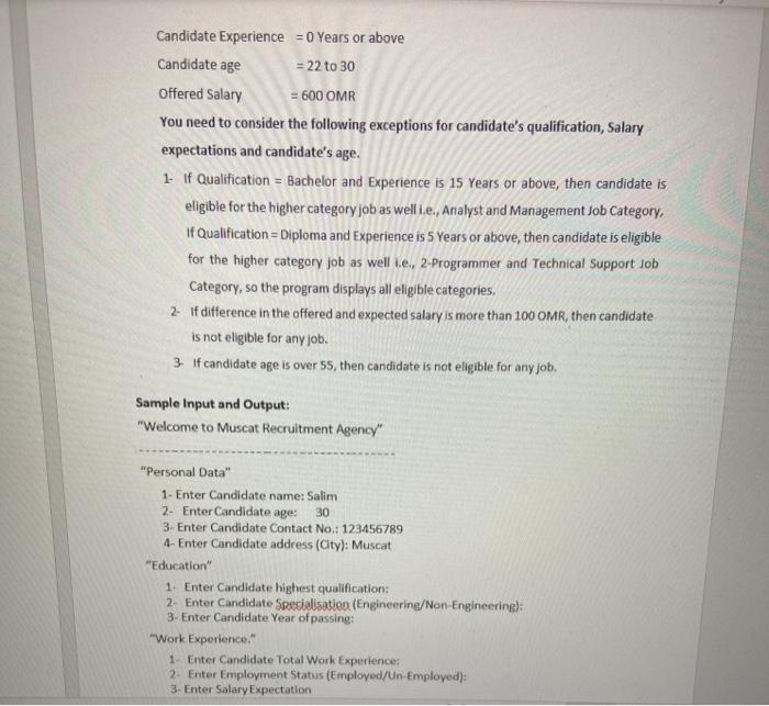 Solved The students are required to develop a program using | Chegg.com