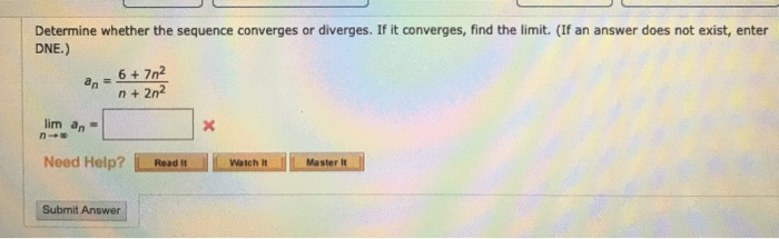 Solved Tutorial Exercise Determine whether the sequence | Chegg.com