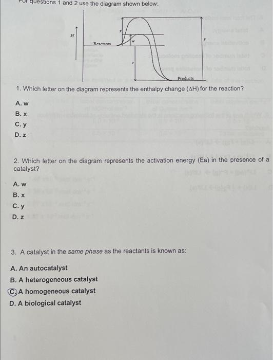 Solved 1. Which letter on the diagram represents the | Chegg.com