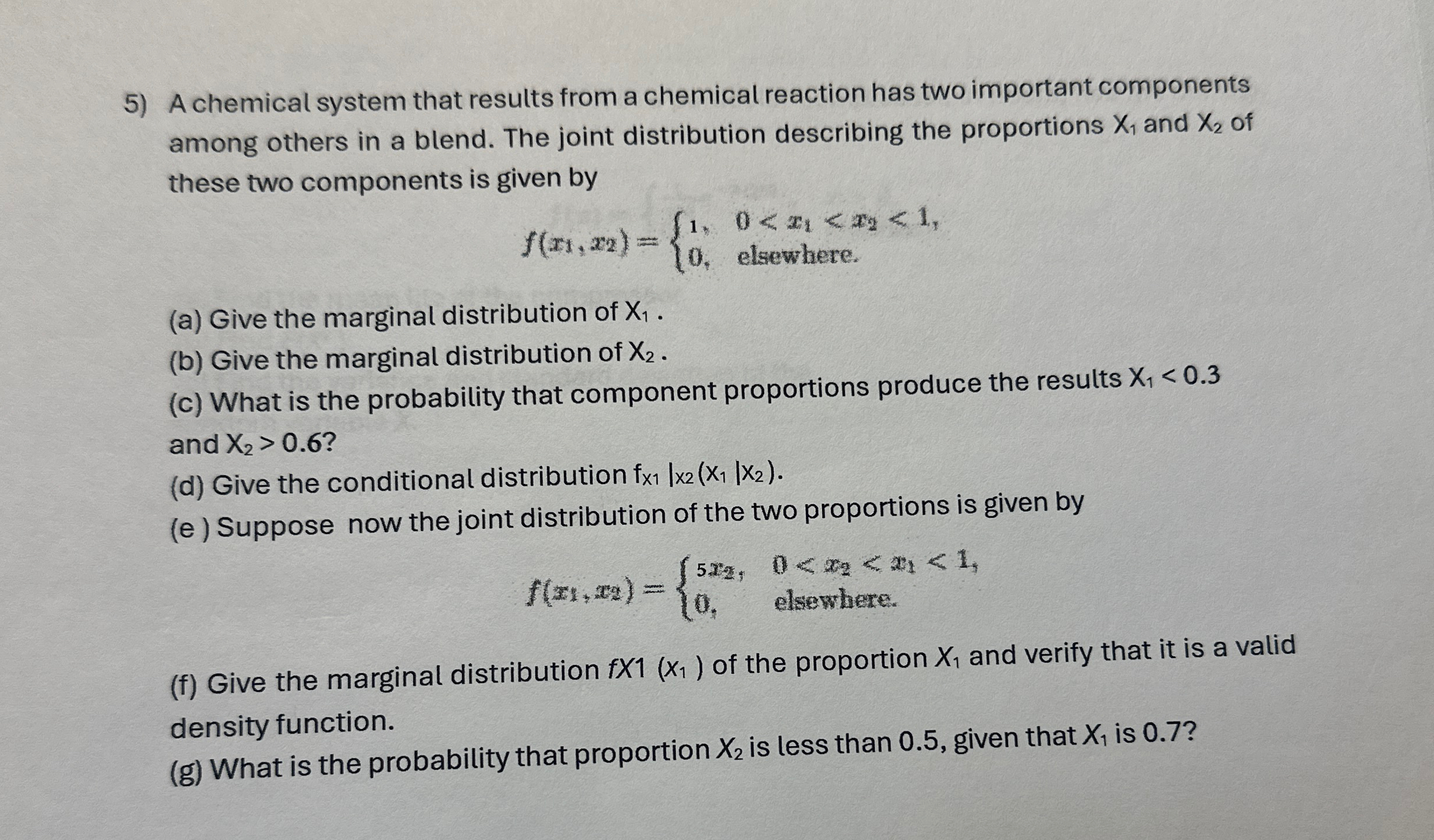 A Chemical System That Results From A Chemical Chegg Com