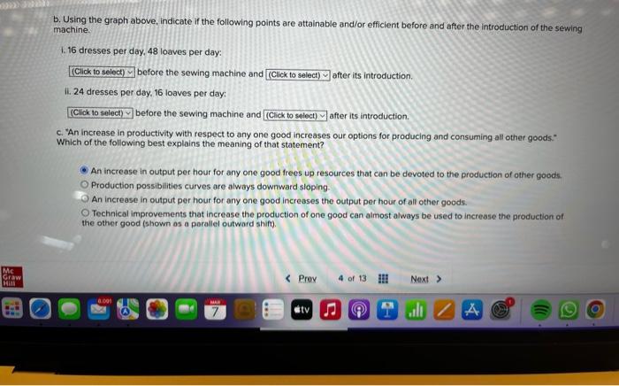 Solved B. Using The Graph Above, Indicate If The Following | Chegg.com