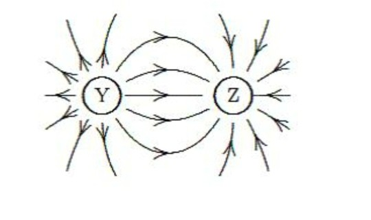 Solved 8. The diagram shows the electric field lines in a | Chegg.com