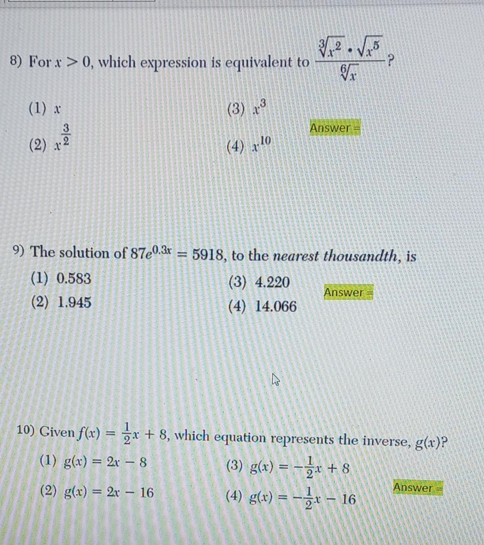 Solved Is 1 Which Statement Is True About The Graph Of F Chegg Com