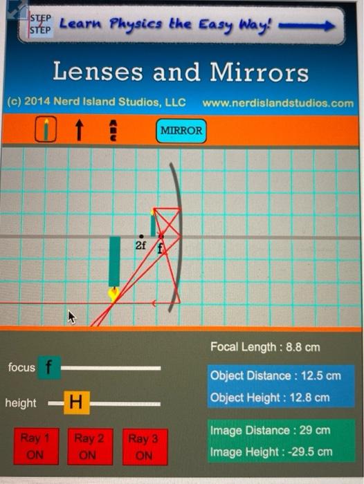 Solved STEP STEP Learn Physics the Easy Way! Lenses and