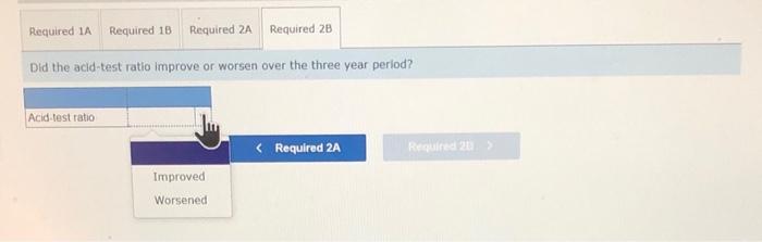 Solved (1-a) Compute the current ratio for each of the three | Chegg.com