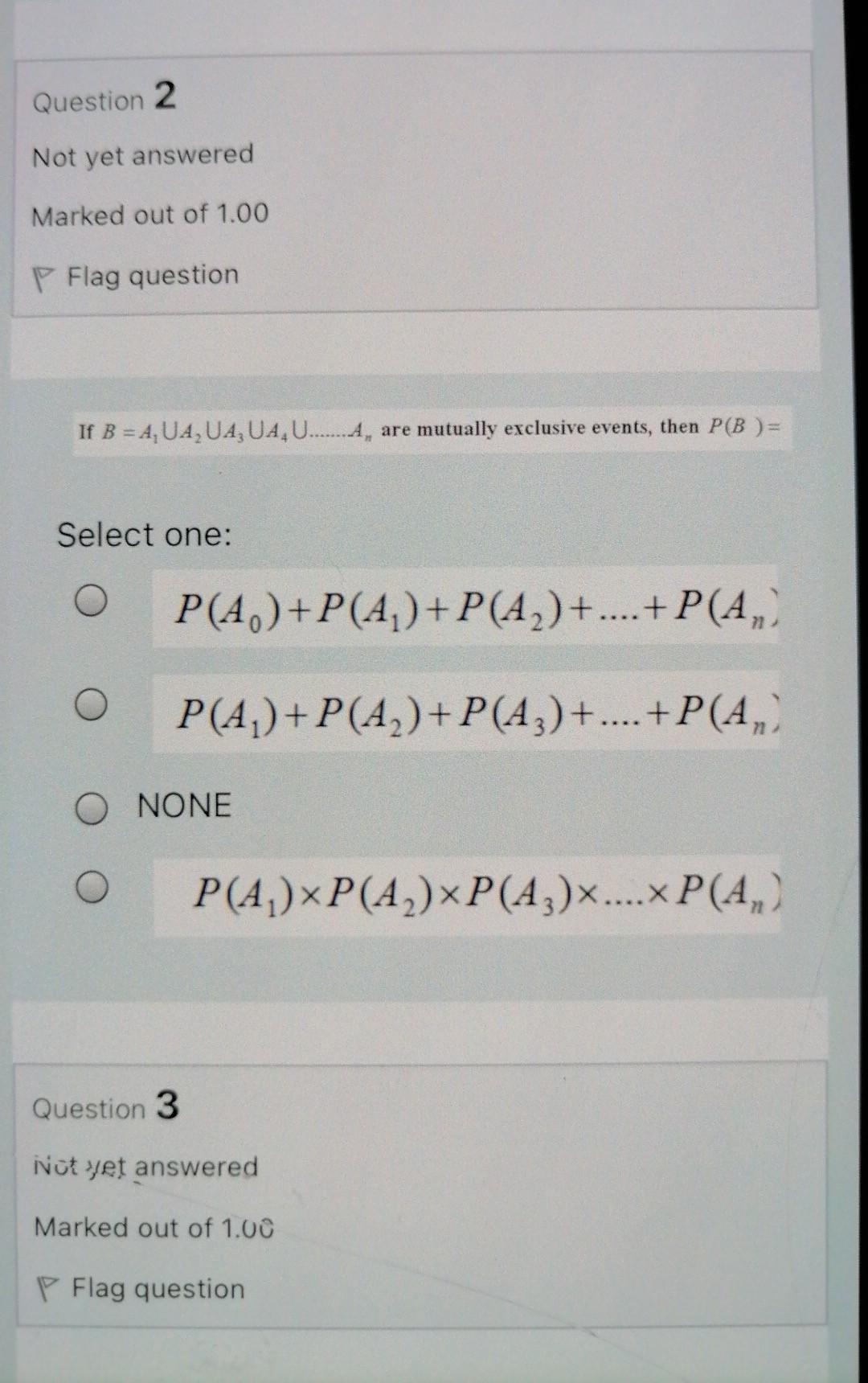 Solved Question 2 Not yet answered Marked out of 1.00 P Flag | Chegg.com