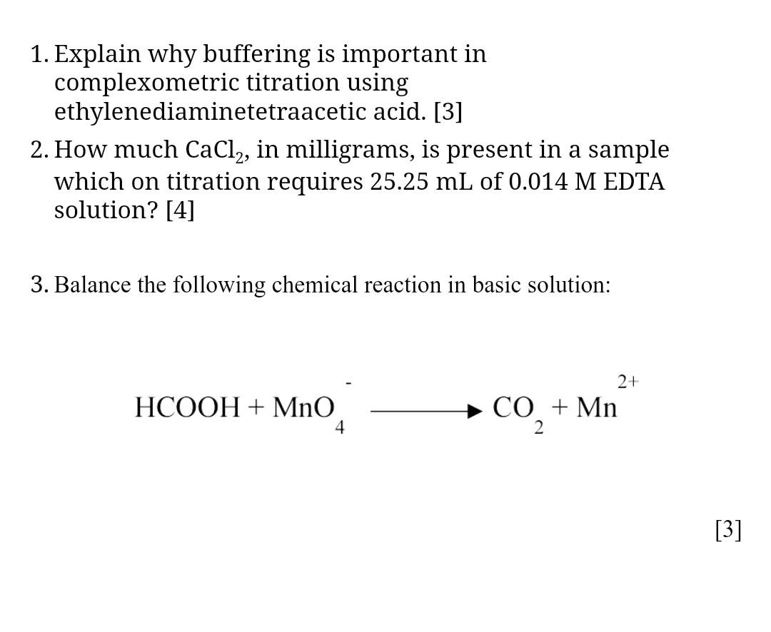 Solved 1. Explain why buffering is important in