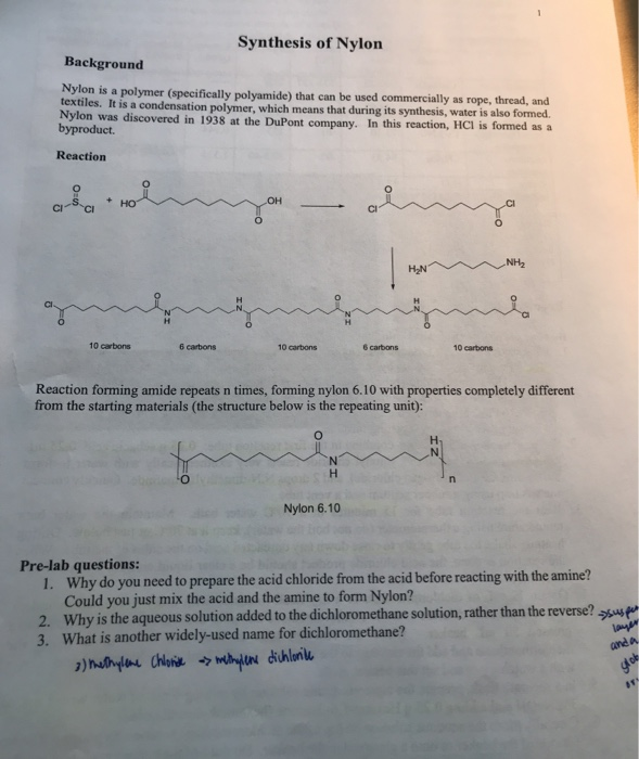 Solved Pre-lab questions: 1. Why do you need to prepare the | Chegg.com