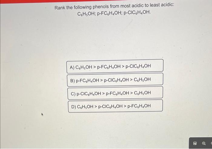 Solved Consider Equimolar Solutions Of Each Of The Following | Chegg.com